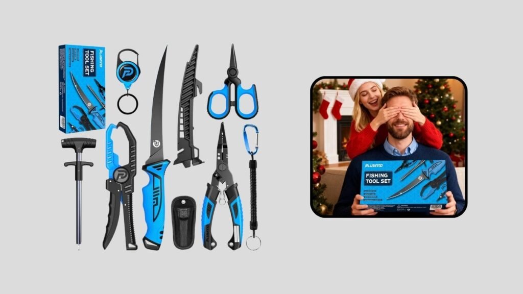 PLUSINNO 7-in-1 Fishing Tool Kit