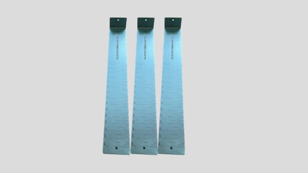 Anodized Aluminum Citation Fish Measuring Board