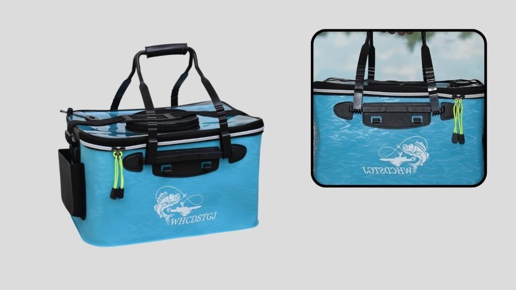Transparent Foldable Multifunctional Fishing Bait Bucket