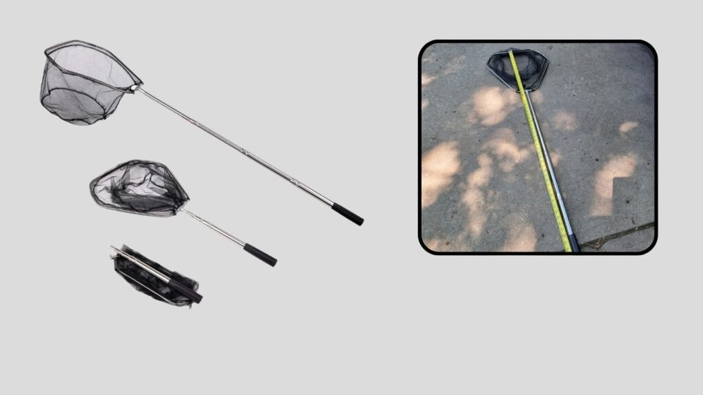 RESTCLOUD Extendable Telescoping Fishing Landing Net