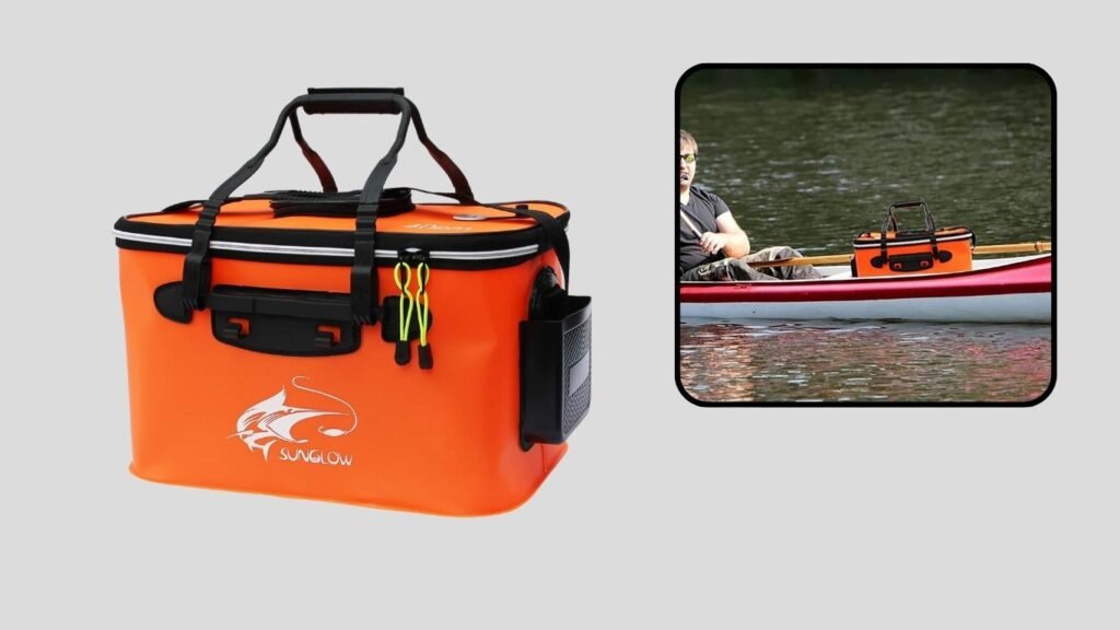  Grneric 10-Gallon Multi-Functional Fishing Bait Bucket