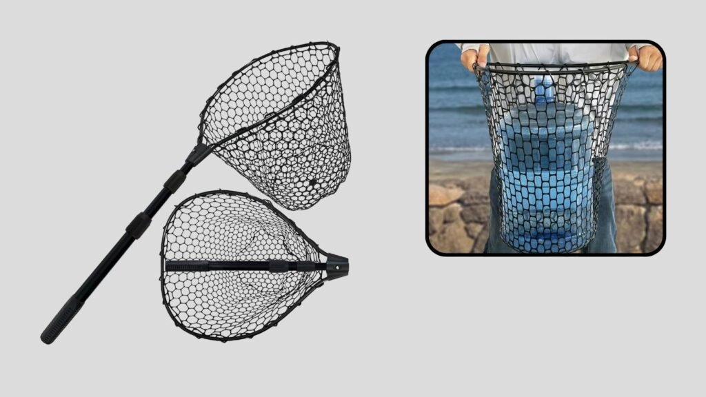 SEASPRO Telescoping Aluminum Rubber Fishing Net
