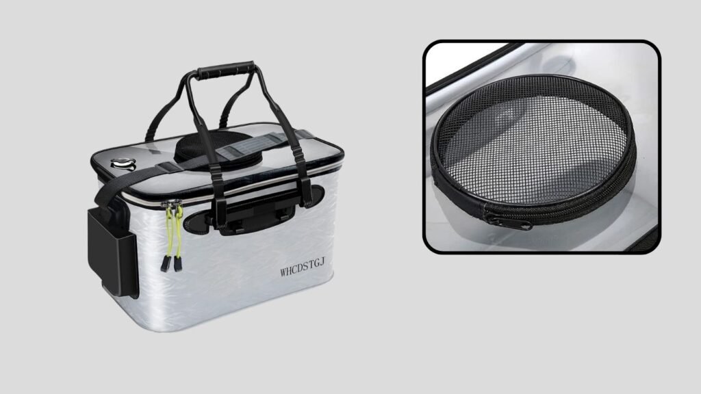 WHCDSTGJ Transparent Fishing Bait Bucket