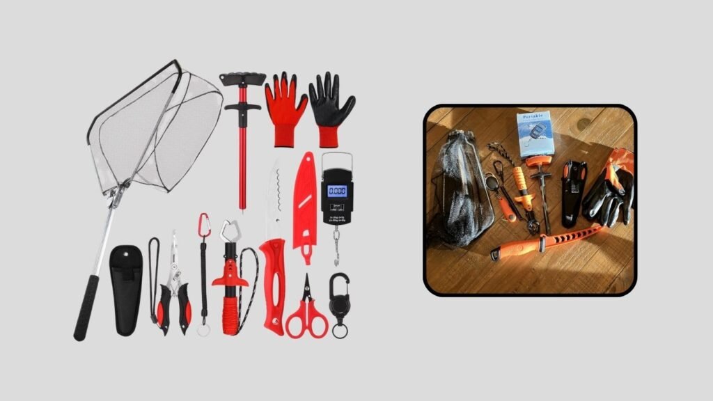 RoundFunny 10-Piece Fishing Tool Kit