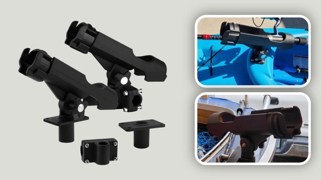 Hiumi Adjustable Swivel Fishing Rod Holder