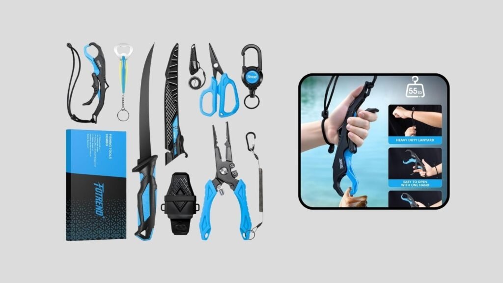 Fotrend 7-Piece Fishing Tool Kit