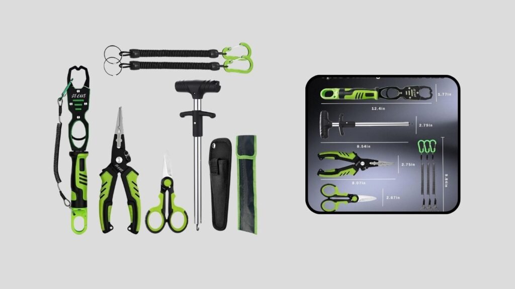 Selake 7-Piece Fishing Tool Kit