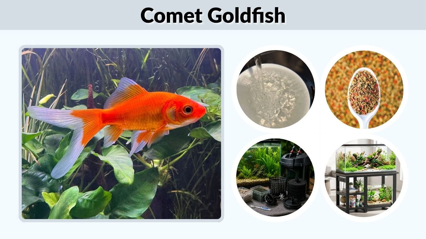 Comet Goldfish: Size, Lifespan, Tank & Care