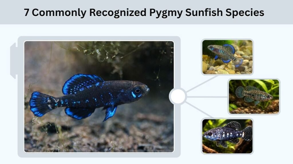 7 Commonly Recognized Pygmy Sunfish Species