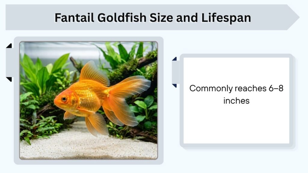 Fantail Goldfish Size and Lifespan