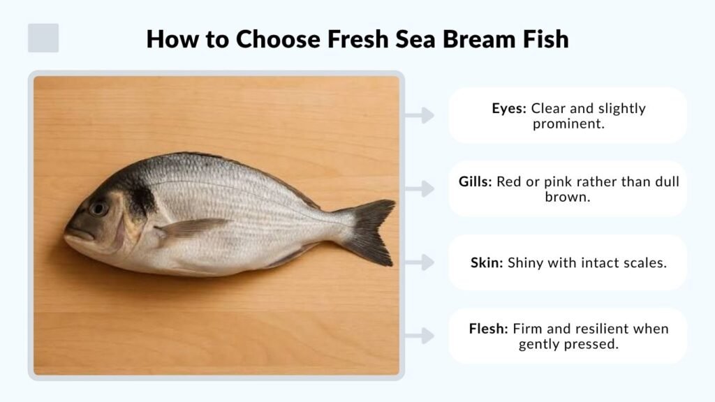 How to Choose Fresh Sea Bream Fish