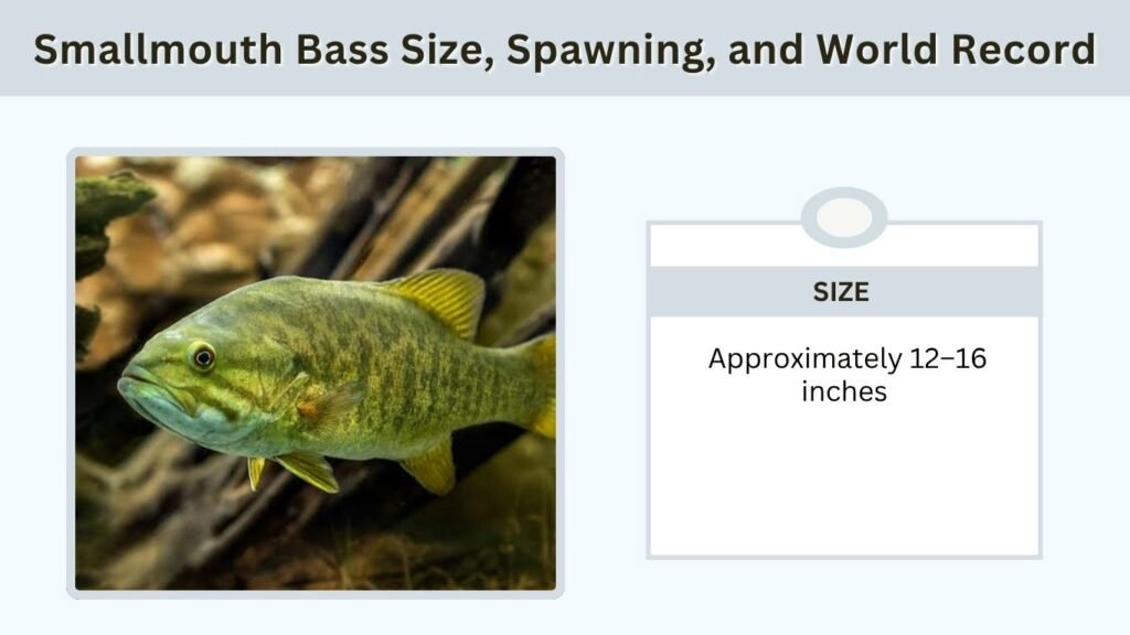 Smallmouth Bass Size, Spawning, and World Record